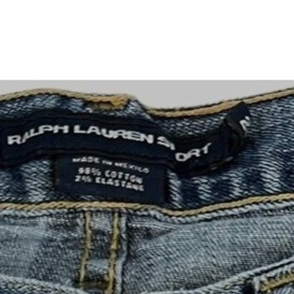 Ralph Lauren Sport Skinny Jeans Womens 29x31‎ Blue Stretch Denim Medium Wash